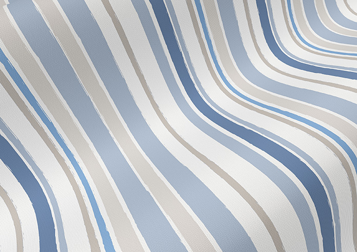 Coastal Stripe, Salcombe - Twist&Fit Roller Blind - Image 4